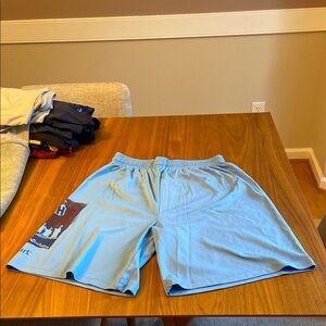 Men's Ultimate Frisbee Blue Athletic Shorts